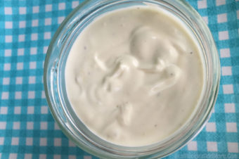 Blue Cheese Dressing – Dip, so flavorful!
